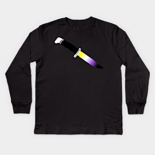 Nonbinary Kids Long Sleeve T-Shirt